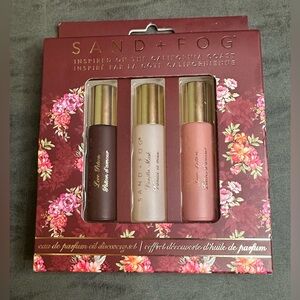 NWOT Sand + Fog Scent Oil Rollers Set